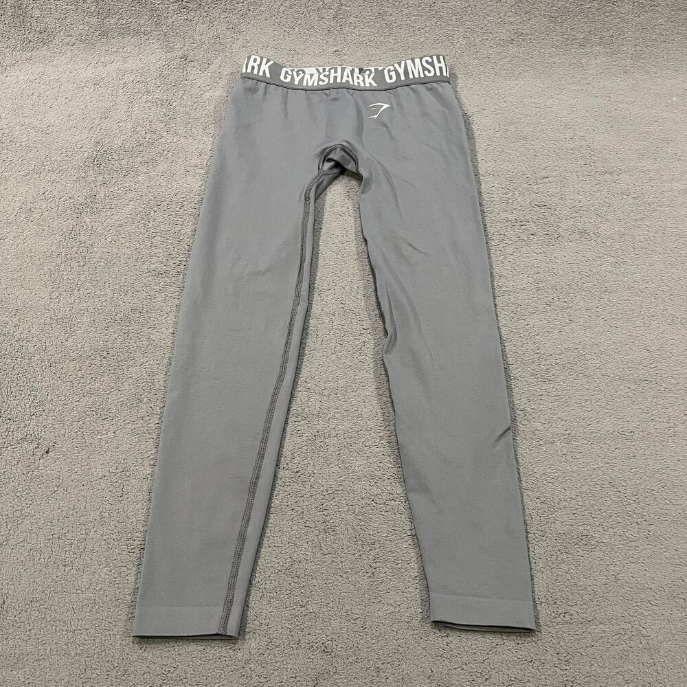 Gymshark Gray Fit Seamless Workout Yoga Pants Leggings Women's Size Small